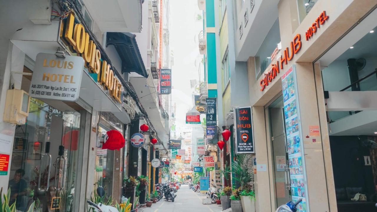 Saigon Hub Hostel Ho Chi Minh-staden Exteriör bild