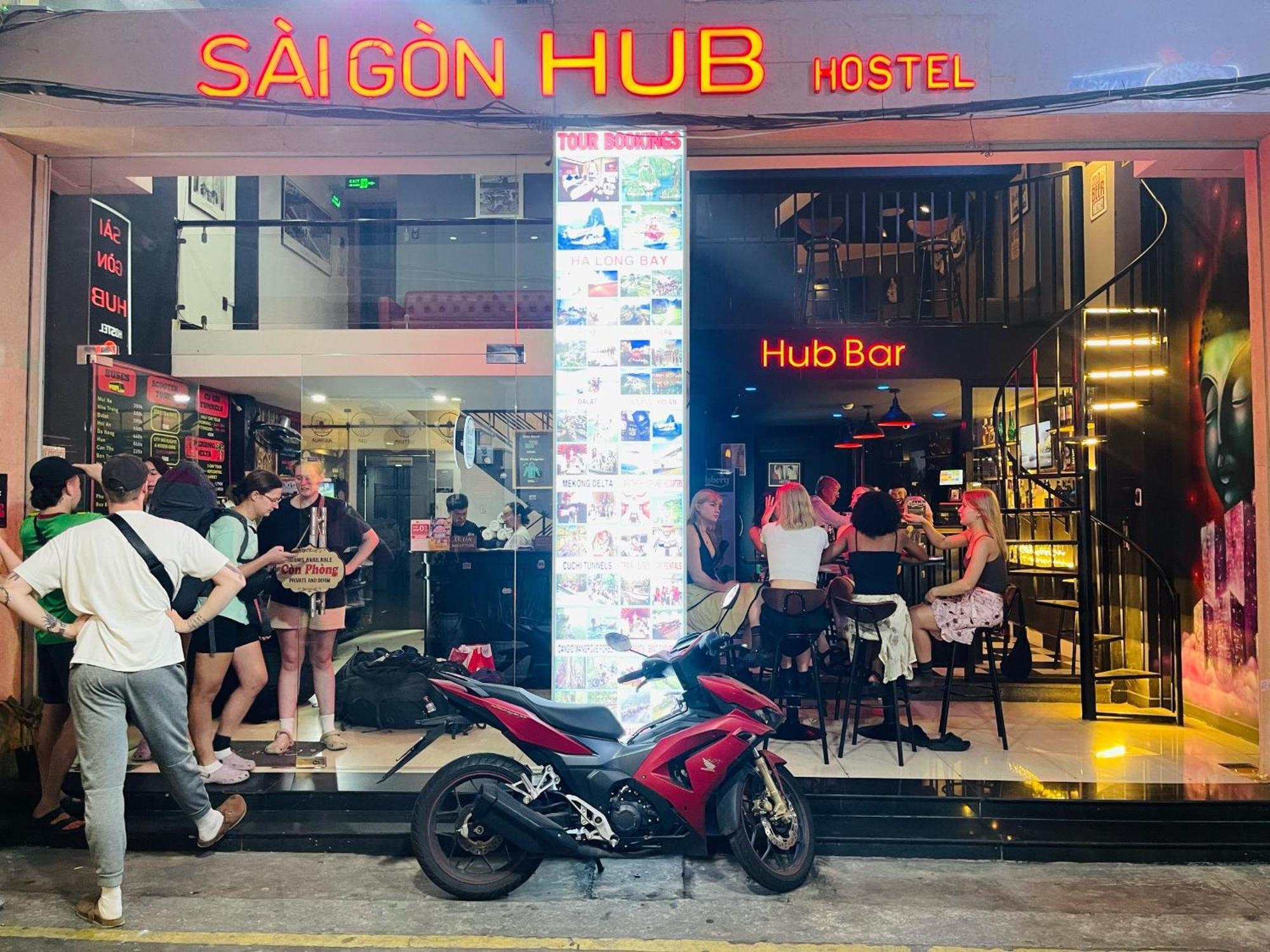 Saigon Hub Hostel Ho Chi Minh-staden Exteriör bild