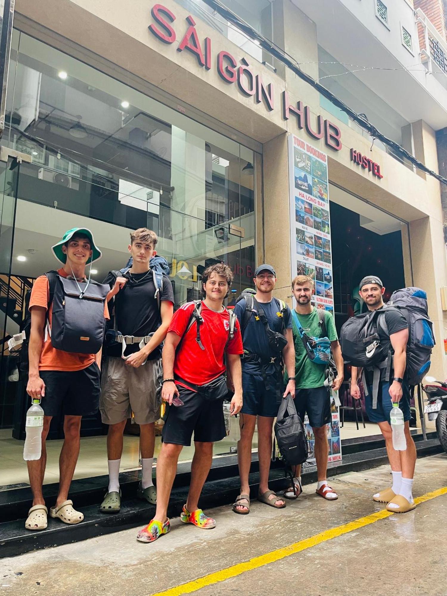 Saigon Hub Hostel Ho Chi Minh-staden Exteriör bild