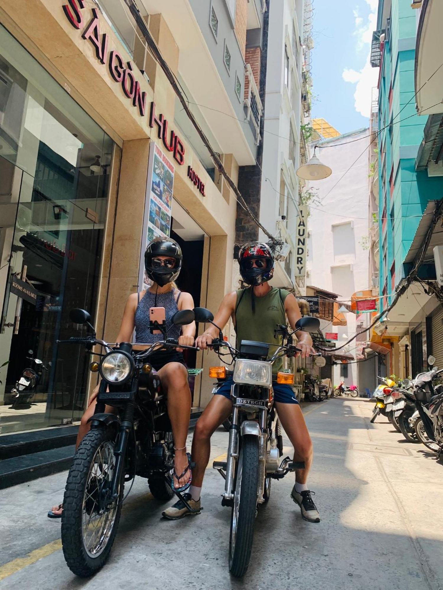 Saigon Hub Hostel Ho Chi Minh-staden Exteriör bild
