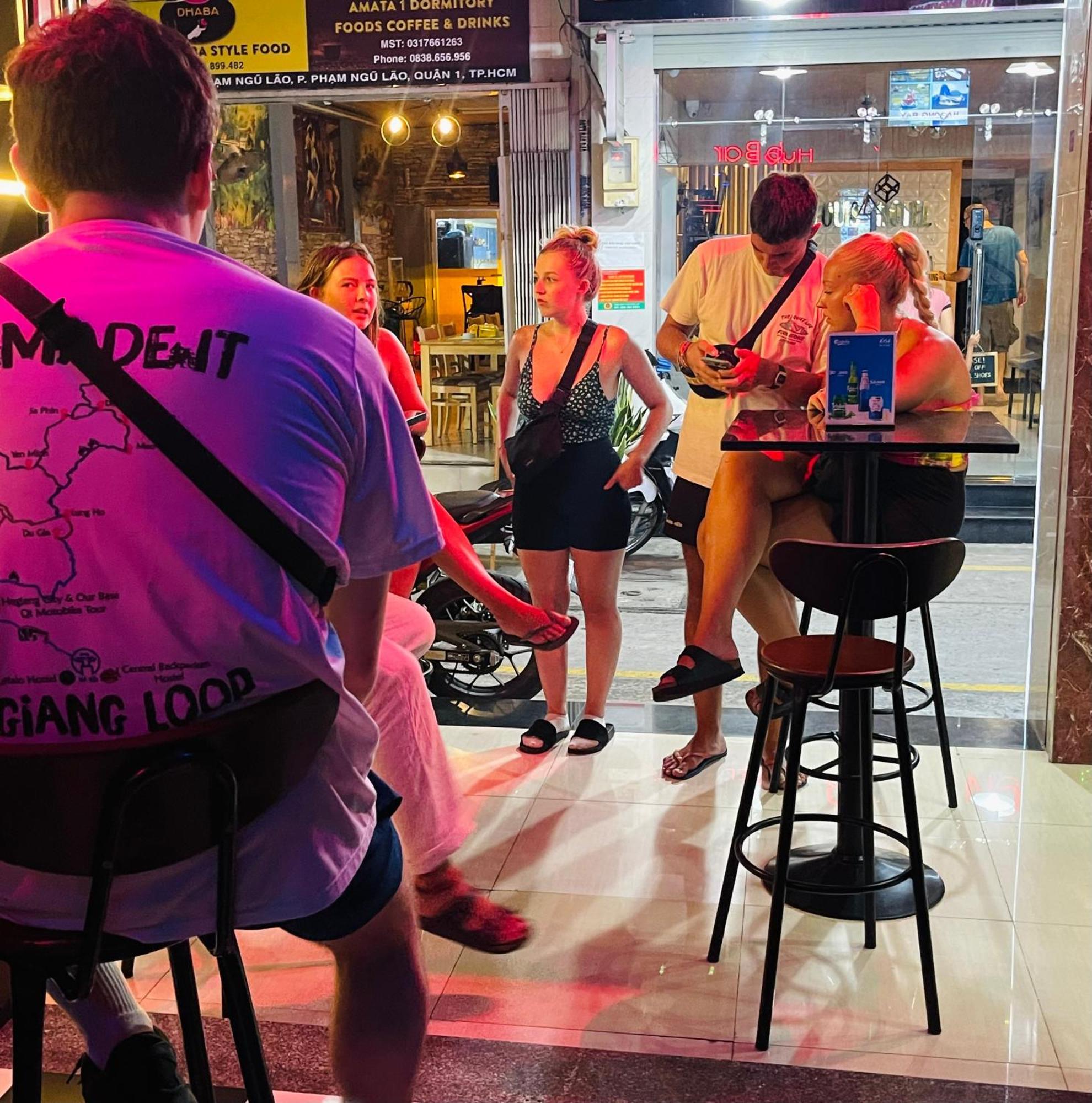 Saigon Hub Hostel Ho Chi Minh-staden Exteriör bild