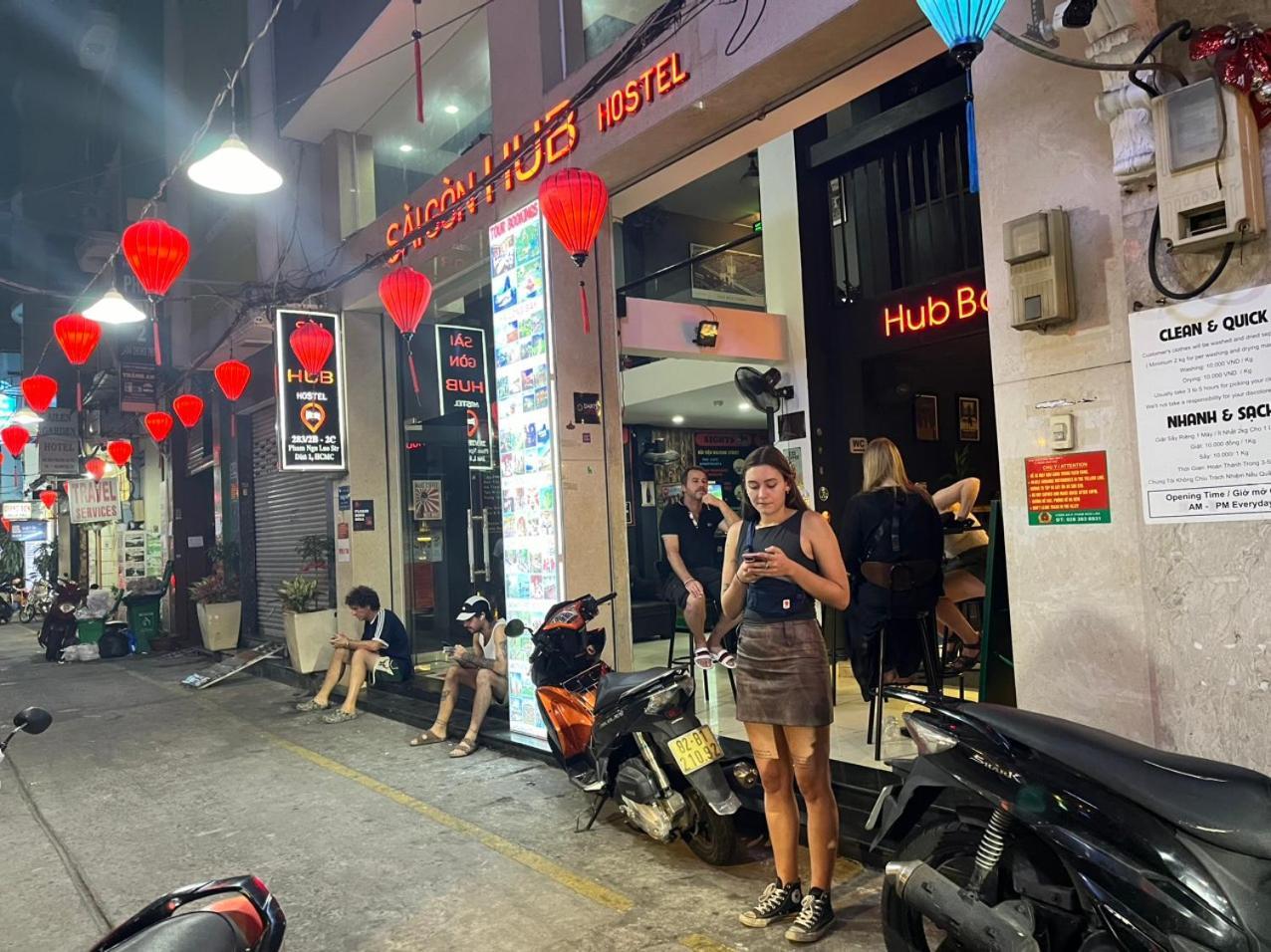 Saigon Hub Hostel Ho Chi Minh-staden Exteriör bild